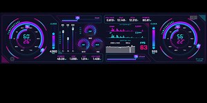 AIDA64 Sensor Panel Template for PC Monitor | Horizontal-vertical Layout | 1920x480 480x1200 1280x400 400x1280 2560x720 1920x1080 | CPU GPU - Etsy