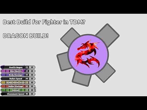 DRAGON BUILD - The Best Build for Fighter in TDM? (410K) - diep.io