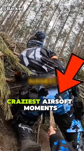 Top 3 Craziest Airsoft Moments 😱 #airsoft #airsoftcqb #trending