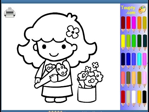 Free Coloring Games For Kids