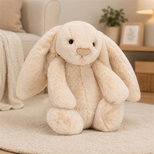 Jellycat Bashful Luxe Bunny Willow Plush – Soft Velvet Rabbit Toy for Kids, Collectors - Etsy