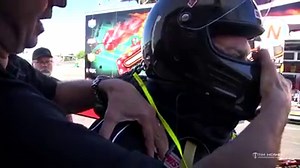 Make sure that your Head & Neck Restraint is adjusted properly. Otherwise, there's no point in wearing it... | Tim McAmis Performance Parts