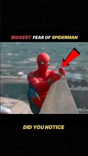 Why Spiderman Was Afraid ?? #shorts #spiderman #mcu