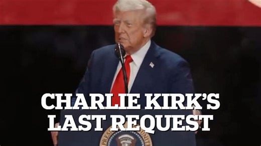 Trump says Charlie Kirk's last request to him was to 'save Chicago'