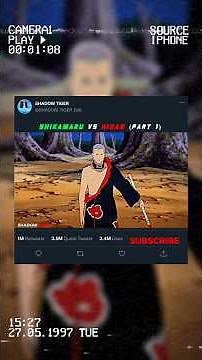 Shikamaru Outsmarts Hidan (Part 1)...