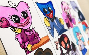 【周五夜放克】谢谢，好甜！画出FNF超甜优质模组！