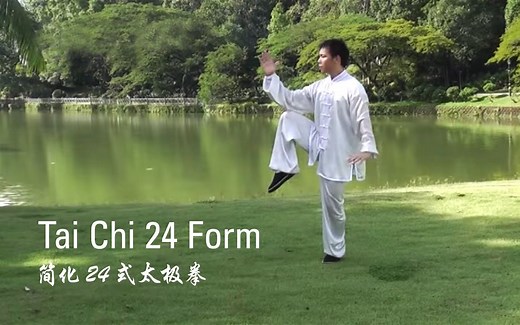 简化24式太极拳 Tai Chi 24 Form Beginner Tai Chi Form