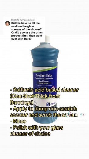 One Shot Thick Shower Glass Cleaner Review