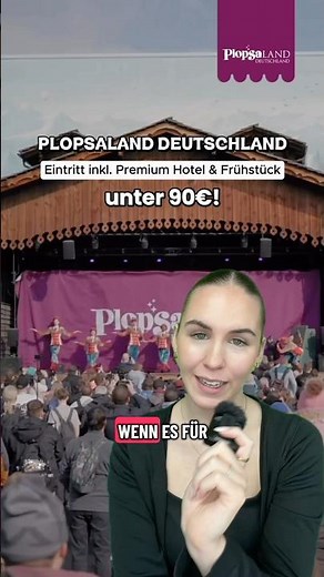 🎢✨ Freizeitpark-Deal mit Hotel – Plopsaland Deutschland (ehemals Holiday Park) #kurzurlaub