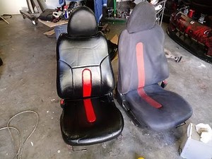 How to install Honda Del Sol Iggee seat covers