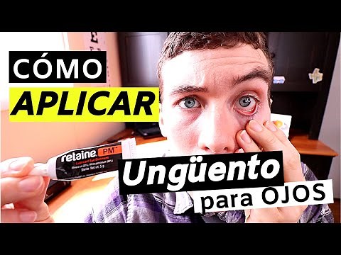 🔴Ungüento para ojos | Cómo aplicar ungüento para ojos sencillo