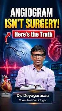 ANGIOGRAM ISN'T SURGERY! Here's the Truth