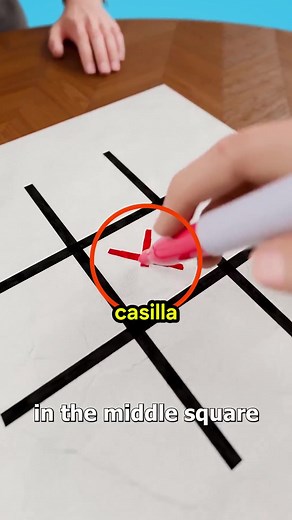 Cómo ganar en triqui cuando el oponente juega en el centro