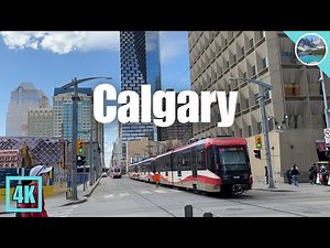 Downtown Calgary Spring Walk 2025 🇨🇦