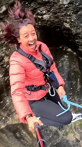 This Canyon Swing in Grindelwald, Switzerland is dubbed the world’s SCARIEST… 😱⁠ ⁠ It's just you and a rope freefalling 90 metres, before plunging into the chasm of Glacier Gorge! If you love your thrills, check out the first episode of The Great Outdoors right now on @7plus! 🏔️ | The Great Outdoors