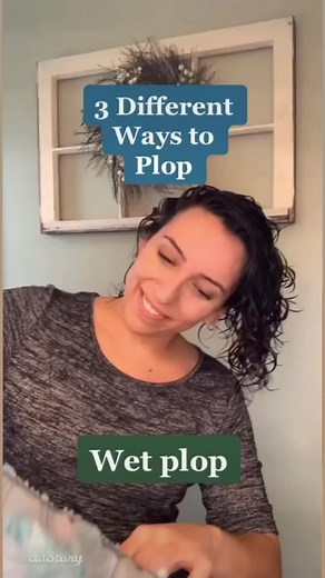 Wet plopping with a shower cap helps to let the products soak in your hair. Microplopping with a t-shirt or microfiber towel helps to encourage curl patterns and gently remove excess water and products. Same this with a regular plop, I don’t do this much. But if I do, I only leave it on for 5-10 minutes. #curlygirl #hairtransformation #hairtutorial #hairvolume #wavyhair #curlyhairstyles #curlyhair #wavyhairstyle #plopping | Nikki_With_The_Good_Curls