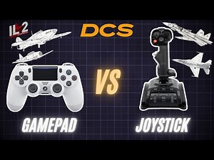 Joystick vs Gamepad: The Ultimate DCS Flight Test + IL-2 1946 & MSFS