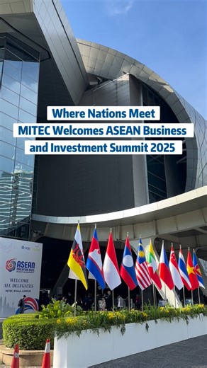 MITEC on Instagram: "MITEC is where ASEAN excellence comes to life. From welcoming global leaders to managing multiple large-scale events seamlessly, MITEC once again proves its capability as Malaysia’s leading world-class venue. Precision, coordination, professionalism. At MITEC, every event is executed with excellence, setting the benchmark for international hosting standards in the region. #MITEC #QubeMalaysia #TeamInMotion #VenueofChoice #EventExcellence #ProgramVersatility #BuiltForScale #O