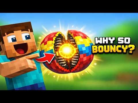 Why Do Bouncy Balls Bounce So High? | Minecraft Animation