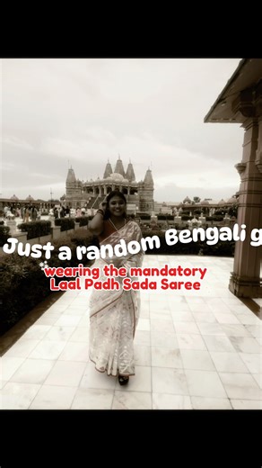 Bijoya Dashami Look ✨ | Lal Padh Saree Transition | A Bengali Girl’s Pujo Edit ❤️🤍