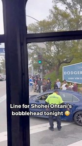 The line for Shohei Ohtani's bobblehead is INSANE 😮 (via EHernandezTV / X) | MLB on FOX