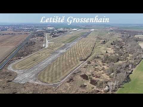 Bývalé sovětské letiště Grossenhain. Flugplatz. Бывший советский аэропорт Гросенхайн. ГСВГ Германия.