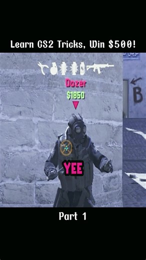 Learn CS2 Tricks, Win $500! #cs2 #counterstrike2 #cs2tips #gamingtips