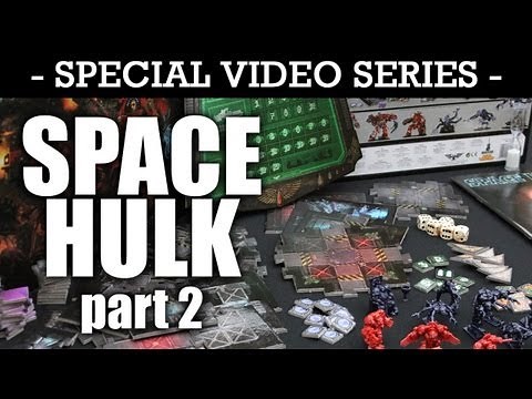 SPACE HULK The Board Game 2009 Edition Series Part 2 - Full Contents and Miniatures!