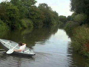 Duct tape boat - Time lapse and testing