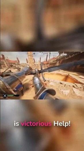 "Quick Chivalry 2 combat action on PS4. Two kills in Team Deathmatch"