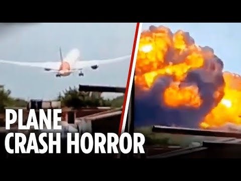 Terrifying Moment PLANE EXPLODES Into Fireball During Take-Off — At Least 3 Dead 😱🔥