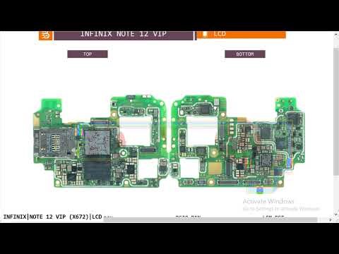 INFINIX NOTE 12 VIP X672 LCD Black Problem LCD Light No Lcd Grapic Ways Problem Hardware Solution #
