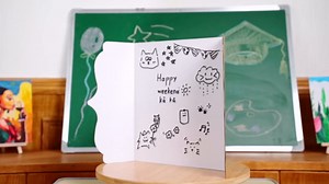 Censen 30 Pcs Trifold Poster Board 12 x 20 Inch Colorful Trifold Display Board Science Fair Display Boards Small Corrugated Posterboard Project Presentation Boards for Science Fair Business Office