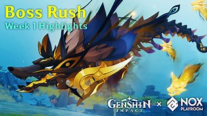 140K views · 2.7K reactions | Genshin Boss Rush Week 1 Highlights ~ witness the runs of the top 3 participants! :D #GenshinImpact | Nox Playroom | Facebook