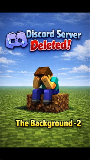 Discord server gya The background Part-2 #minecraft