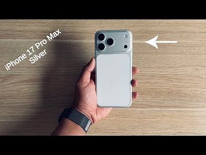 iPhone 17 Pro Max Silver Unboxing & First Impressions | The Best Colour This Year?