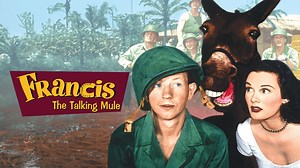 Francis The Talking Mule (1950) Donald O'Connor, Frank Faylen, Patricia Medina, Tony Curtis