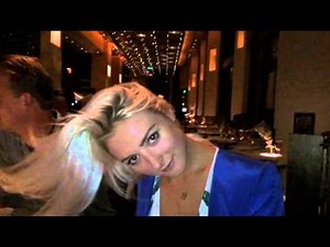 Slow motion hair toss