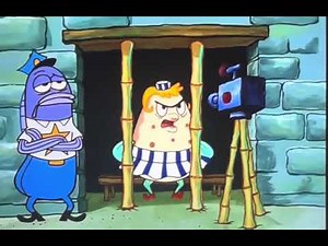 Spongebob SquarePants Ms puff gets arrested
