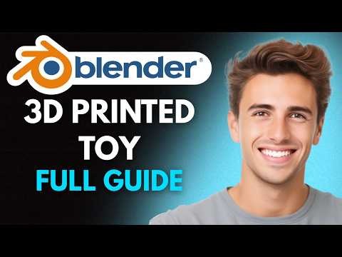 How To Make A 3D Printed Clicker Fidget Toy In Blender (2026) - Full Guide