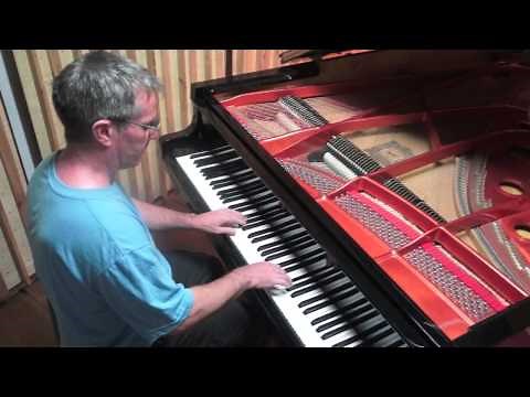 'Badinerie' Bach - Solo Piano - Paul Barton, FEURICH 218 grand piano