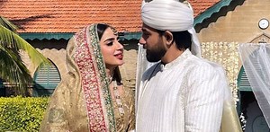 Saboor Aly marries Ali Ansari; pictures, videos go viral