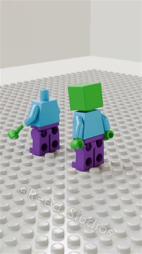 LEGO Zombie is Building a Zombie 🧟‍