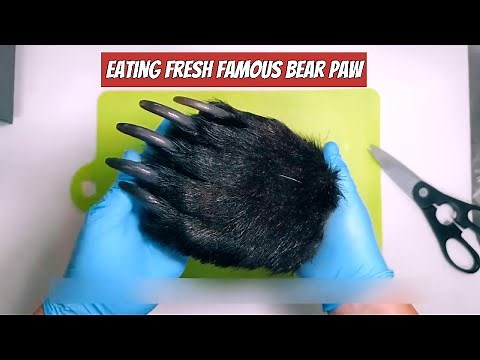 Eating Famous Bear Paw | Japanese Exotic Delicacy