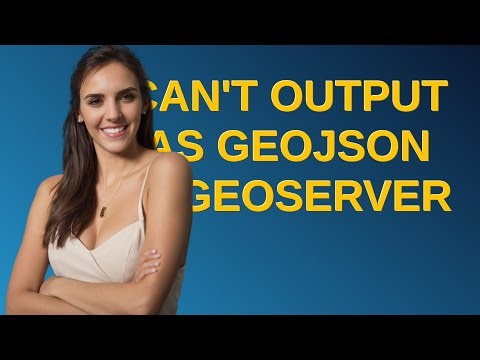 Gis: Can't output as GeoJSON in GeoServer