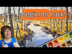 Don't Paint Birch Trees Without Knowing These 2 Techniques!