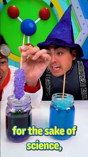 How to make Rock Candy Sugar Crystal with Ryan's World!