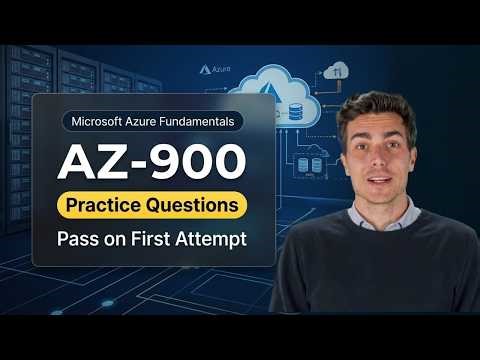 Microsoft Azure Fundamentals AZ-900 Exam Practice Questions 2026 | Pass on Your First Try