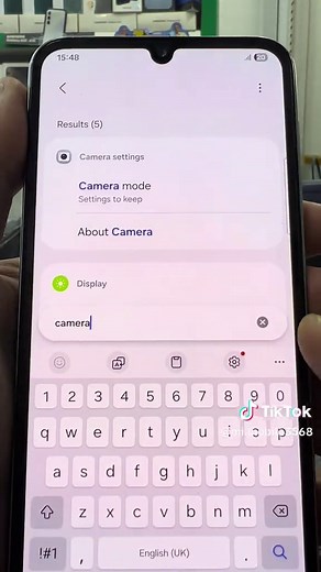 How to Remove Green Dot from Samsung Galaxy Camera Settings