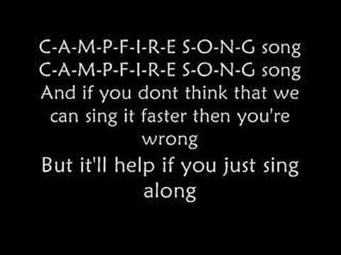 The campfire song song lyrics